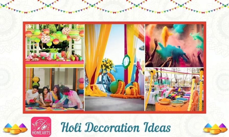 Holi Decoration Ideas