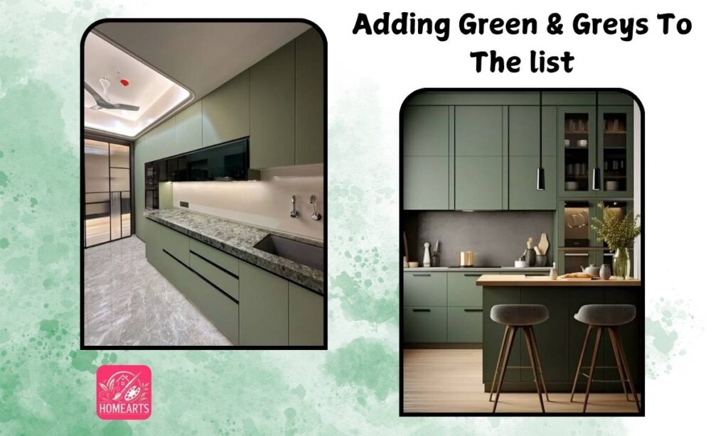 Adding Green & Greys To The list